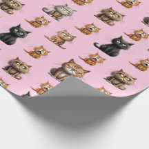 Niedlich und lustig Mad Angry Black, Orange Cat Pi