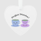 Niedlich und lustig Perfect Matcha Ornament (Vorderseite)