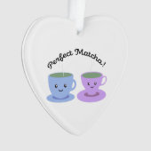 Niedlich und lustig Perfect Matcha Ornament (Vorderseite)