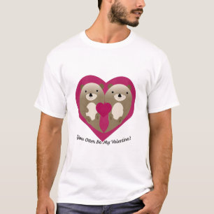 Niedlich und lustig Sie werden mein Valentine sein T-Shirt