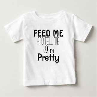 Niedlich und lustig zitiert baby t-shirt