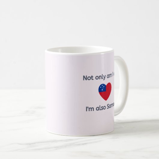 Niedlich und samoanisch kaffeetasse (VorderseiteRechts)