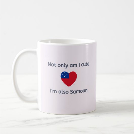 Niedlich und samoanisch kaffeetasse (Links)