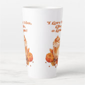 Niedlich und trendig "Ich Liebe dich, wie ein Latt Milchtasse (Vorderseite)