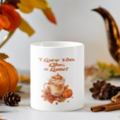 Niedlich und trendig "Ich Liebe dich, wie ein Latt Verwandlungstasse