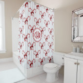 Niedlich und Whimsical Candy Cane Duschvorhang (Beispiel)