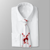 Niedlich und Whimsical Candy Cane Krawatte (Gebunden)