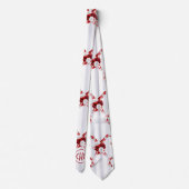 Niedlich und Whimsical Candy Cane Krawatte (Rückseite)