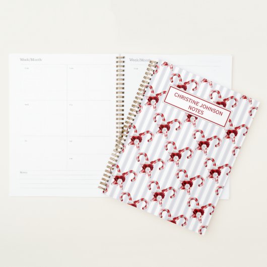 Niedlich und Whimsical Candy Cane Planer (Anzeige)