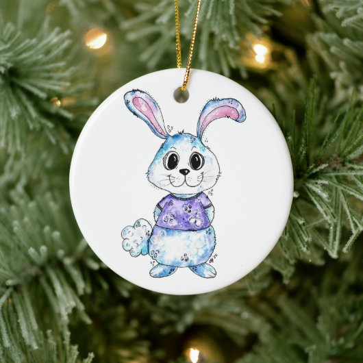 Niedlich und Whimsical Keramik Ornament (Baum)