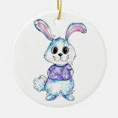 Niedlich und Whimsical Keramik Ornament (Vorne)