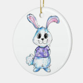 Niedlich und Whimsical Keramik Ornament (Links)