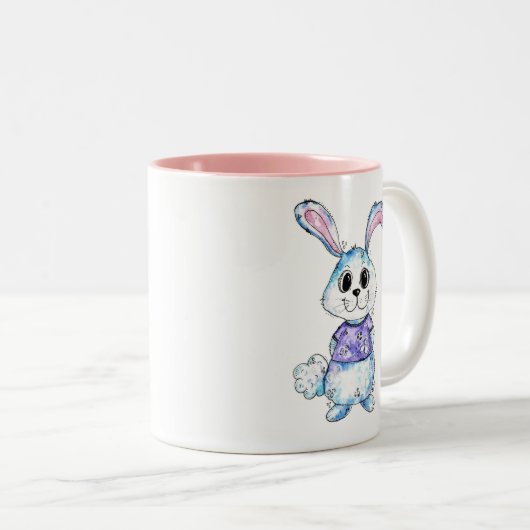 Niedlich und Whimsical Zweifarbige Tasse (VorderseiteRechts)