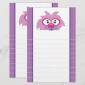 Niedlich und whimsisch briefpapier (Vorne/Hinten)