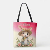 Niedlich und Whimsy hell Tasche (Rückseite)