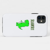 Niedlich und wütend T-Rex RAWR Case-Mate iPhone Hülle (Rückseite (Horizontal))