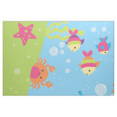 Niedlich Underwater Scene.ai Stoff (Fat Quarter (45,7 x 55,9 cm))