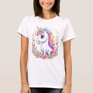 Niedlich Unicorn Cool Unicorn positiv T-Shirt