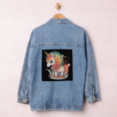 NIEDLICH UNICORN DENIM JEAN JACKET JEANSJACKE (Hangar)