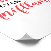 Niedlich Unicorn Flamingo Llama Inspirierend Unifl Poster (Ecke)