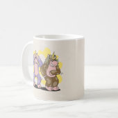 NIEDLICH UNICORN GRIDDY TANCE KAFFEETASSE (Vorderseite Links)