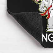 Niedlich Unicorn Karate Taekwondo Mousepad (Ecke)