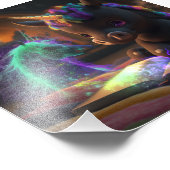 Niedlich Unicorn las ein Buch T - Shirt Fotodruck (Ecke)