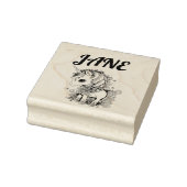 NIEDLICH UNICORN PERSONALISIERT NAME RUBBER BRIEFM GUMMISTEMPEL (Stempel)