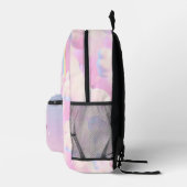 Niedlich Unicorn Rainbow Personalisiert Kids Name Bedruckter Rucksack (Rechts)