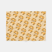 Niedlich Unisex Baby Tiger Fleecedecke (Vorderseite (Horizontal))