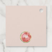 Niedlich unsere kleine Melone Blush jeden Geburtst Geschenkanhänger (Rückseite)