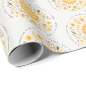 Niedlich unsere kleine Sonnenschutzdusche Boho Sun Geschenkpapier (Rolleneckpunkt)