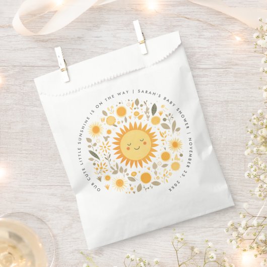 Niedlich unsere kleine Sonnenschutzdusche Boho Sun Geschenktütchen (Ausgeschnitten)