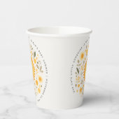 Niedlich unsere kleine Sonnenschutzdusche Boho Sun Pappbecher (Links)