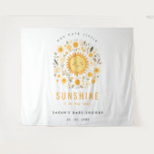 Niedlich unsere kleine Sonnenschutzdusche Boho Sun Wandteppich (Vorderseite (Horizontal))