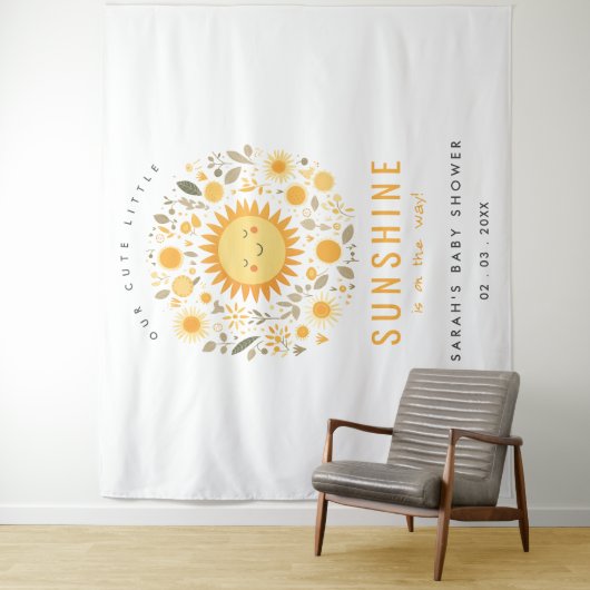 Niedlich unsere kleine Sonnenschutzdusche Boho Sun Wandteppich (Beispiel)