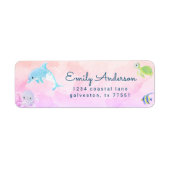 Niedlich unter dem Etikett der Meereswasserfarbe R (Vorne)