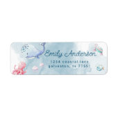 niedlich unter dem Etikett der Rücksendeadresse fü (Vorne)