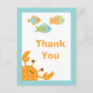 Niedlich unter dem Meer dank Postkarte