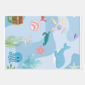 Niedlich unter dem Meer Geschenkpapier Set (Vorderseite 3)