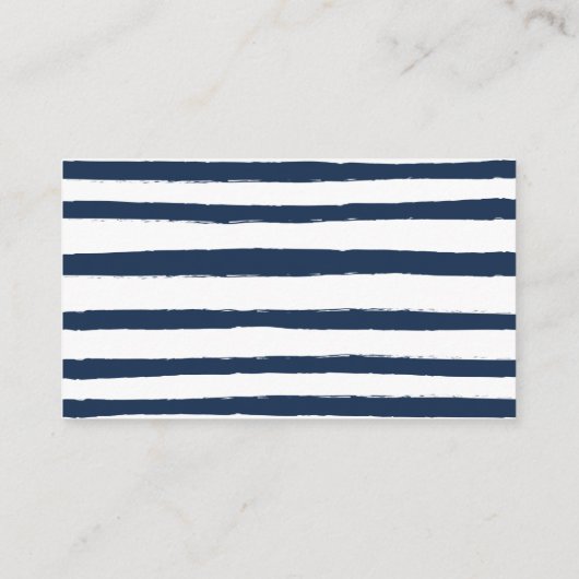 Niedlich unter dem Sea Baby Shower Windschutzschei Begleitkarte (Rückseite)