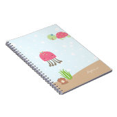 Niedlich unter dem Sea Girls personalisiertes Note Notizblock (Rechte Seite)