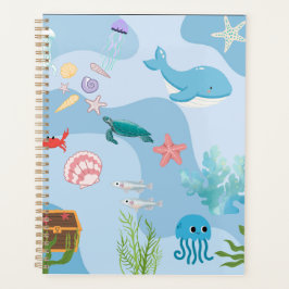 Niedlich unter dem Thema "Meeresfreunde unter Wass Planer