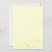 Niedlich unter der Sea Baby Dusche Danke Karte (Rückseite)