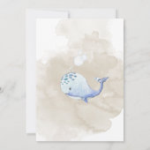 Niedlich unter der Sea Baby Dusche Danke Karte (Rückseite)