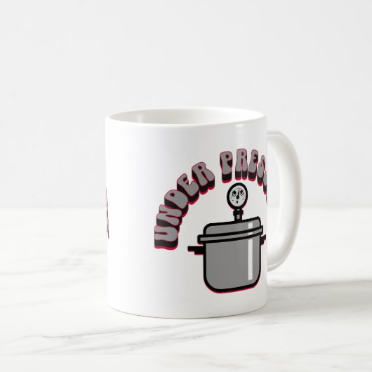 Niedlich unter Druck Kaffeetasse (VorderseiteRechts)