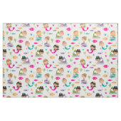 Niedlich unter Meeresfrüchte und Fischgewebe Stoff (Fat Quarter (45,7 x 55,9 cm))