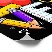 Niedlich Unterrichten Liebe und Inspirier Männer L Poster (Ecke)