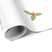 Niedlich Urlaub Weihnachten Llama Alpaca Geschenkpapier (Rolleneckpunkt)