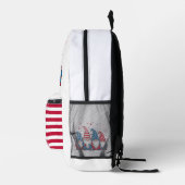 Niedlich USA Gnomes Cartoon-68123 Bedruckter Rucksack (Rechts)